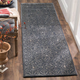Safavieh Glamour 2'-3" x 8'-0" Rug in Steel / Blue
