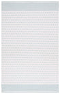 Safavieh Montauk 4'-0" x 6'-0" Rug in Aqua / Ivory
