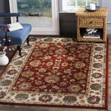 Safavieh Summit 4'-0" x 6'-0" Rug in Red / Ivory