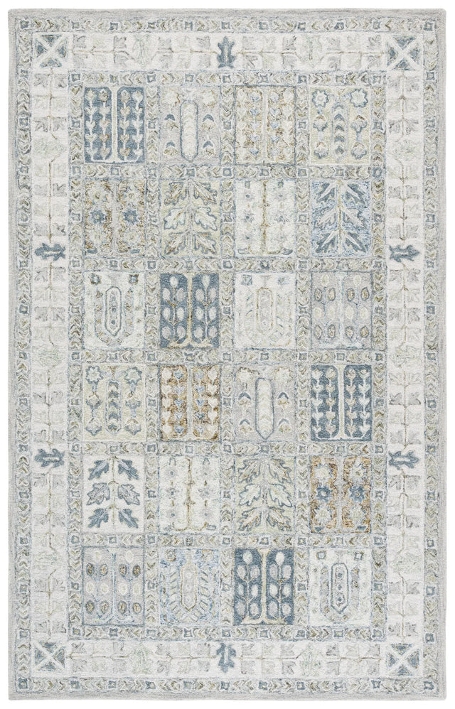 Safavieh Metro 4'-0" x 6'-0" Rug in Grey / Beige
