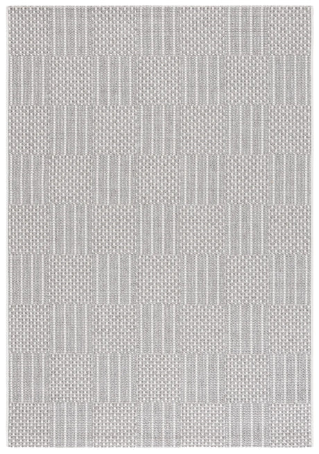 Safavieh Sisal All-Weather 4'-0" x 6'-0" Rug in Grey / Ivory
