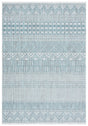 Safavieh Courtyard 4'-0" x 5'-7" Rug in Ivory / Turquoise