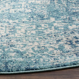 Safavieh Evoke 5'-3" x 5'-3" Rug in Blue / Ivory