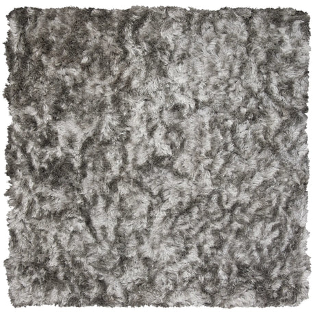Safavieh Ocean Shag 6'-0" x 6'-0" Rug in Silver