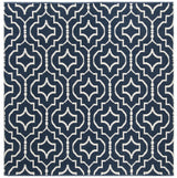 Safavieh Montauk 6'-0" x 6'-0" Rug in Navy / Ivory