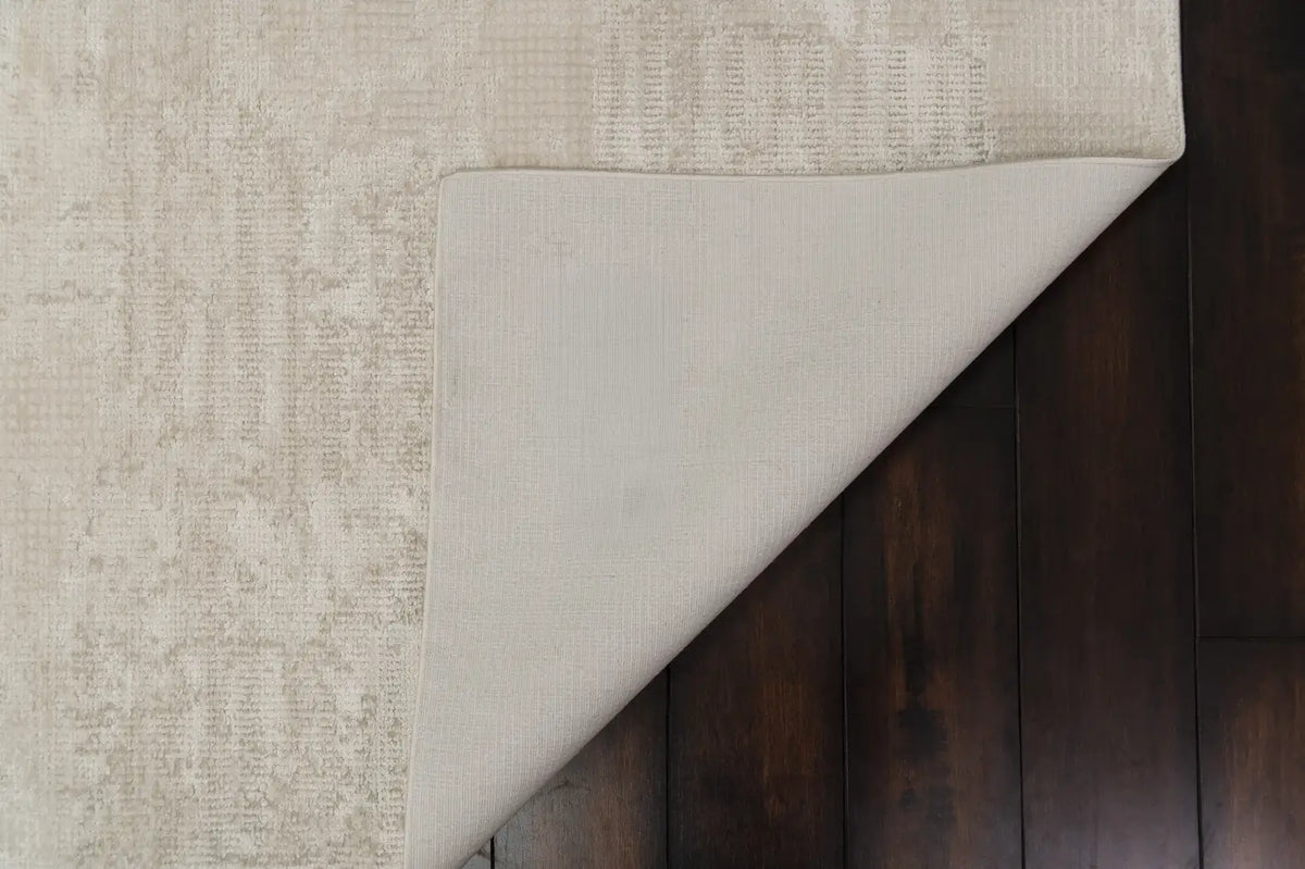 Dynamic Rugs Penta 6323 Power Loomed Modern Cream/Beige Rug - Corner