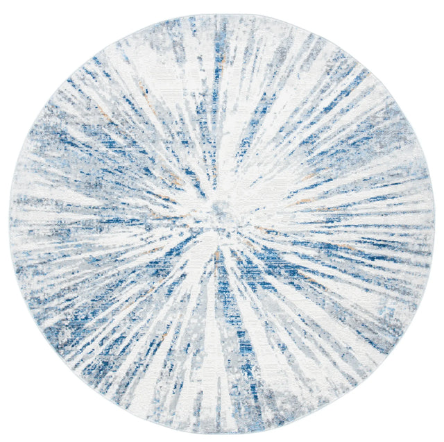 Safavieh Amelia 6'-7" x 6'-7" Rug in Grey / Blue