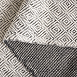 Safavieh Vermont 4'-0" x 6'-0" Rug in Ivory / Black