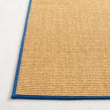 Safavieh Martha Stewart 4'-0" x 6'-0" Rug in Natural / Navy