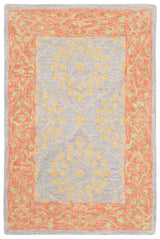 Safavieh Suzani 2'-0" x 3'-0" Rug in Orange / Silver