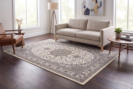 Dynamic Rugs Ancient Garden 57119 Ivory Rugs - Room
