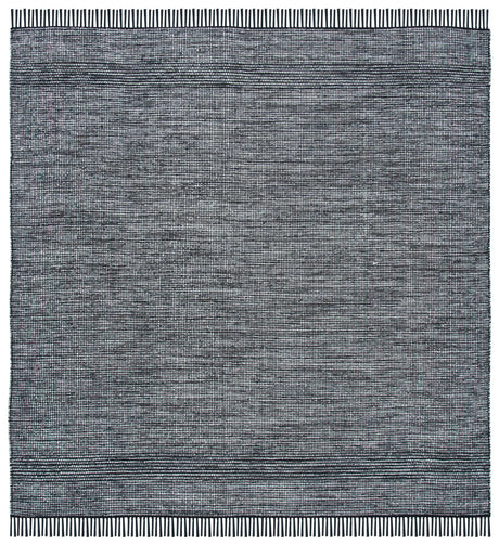 Safavieh Montauk 6'-0" x 6'-0" Rug in Charcoal / Black