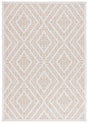 Safavieh Martha Stewart Global 4'-0" x 6'-0" Rug in Light Beige / Brown