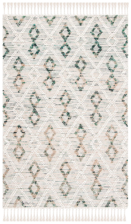 Safavieh Natura 4'-0" x 6'-0" Rug in Ivory / Emerald