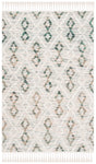Safavieh Natura 4'-0" x 6'-0" Rug in Ivory / Emerald