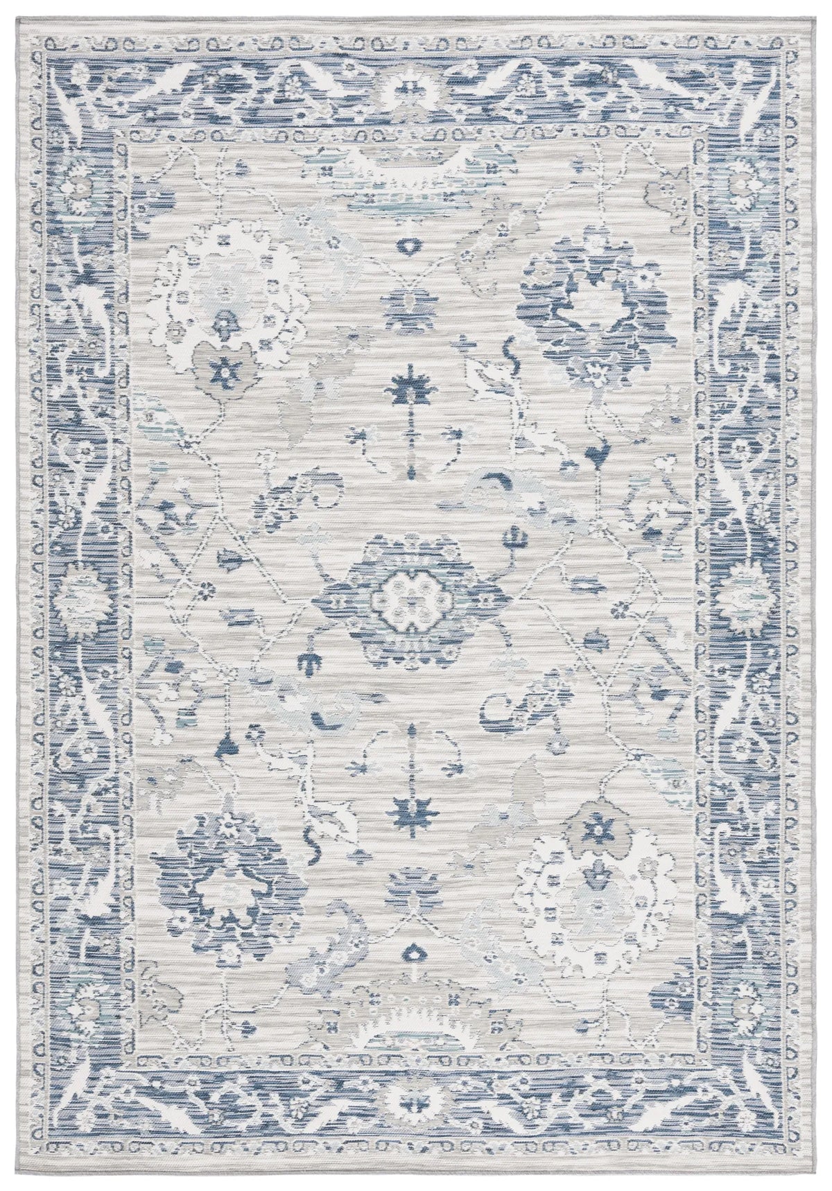 Safavieh Sunrise 5'-3" x 7'-7" Rug in Grey / Blue Ivory