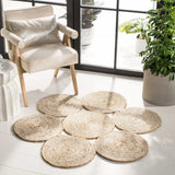 Safavieh Natural Fiber 3'-0" x 3'-0" Rug in Ivory / Natural