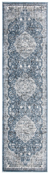 Safavieh Martha Stewart 2'-2" x 10'-0" Rug in Navy / Ivory