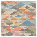 Safavieh Rodeo Drive 5'-0" x 5'-0" Rug in Grey / Blush