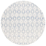 Safavieh Marbella 6'-0" x 6'-0" Rug in Blue / Ivory