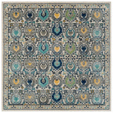 Safavieh Evoke 6'-7" x 6'-7" Rug in Ivory / Grey