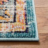 Safavieh Madison 4'-0" x 6'-0" Rug in Grey / Light Blue