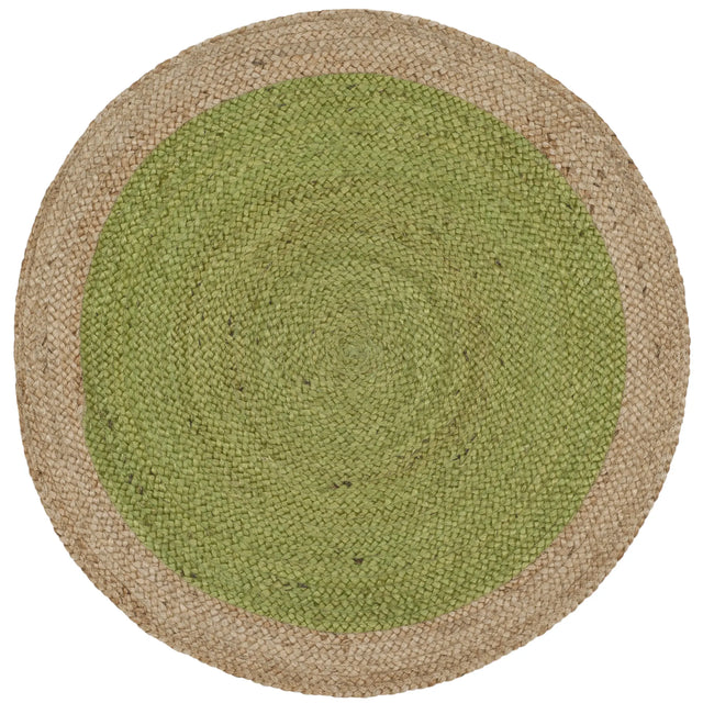 Safavieh Natural Fiber 3'-0" x 3'-0" Rug in Green / Natural