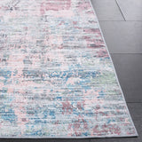 Safavieh Malibu 4'-0" x 6'-0" Rug in Plum / Green