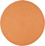 Safavieh Braided 6'-0" x 6'-0" Rug in Multi