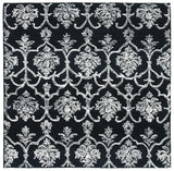 Safavieh Metro 6'-0" x 6'-0" Rug in Black / Ivory