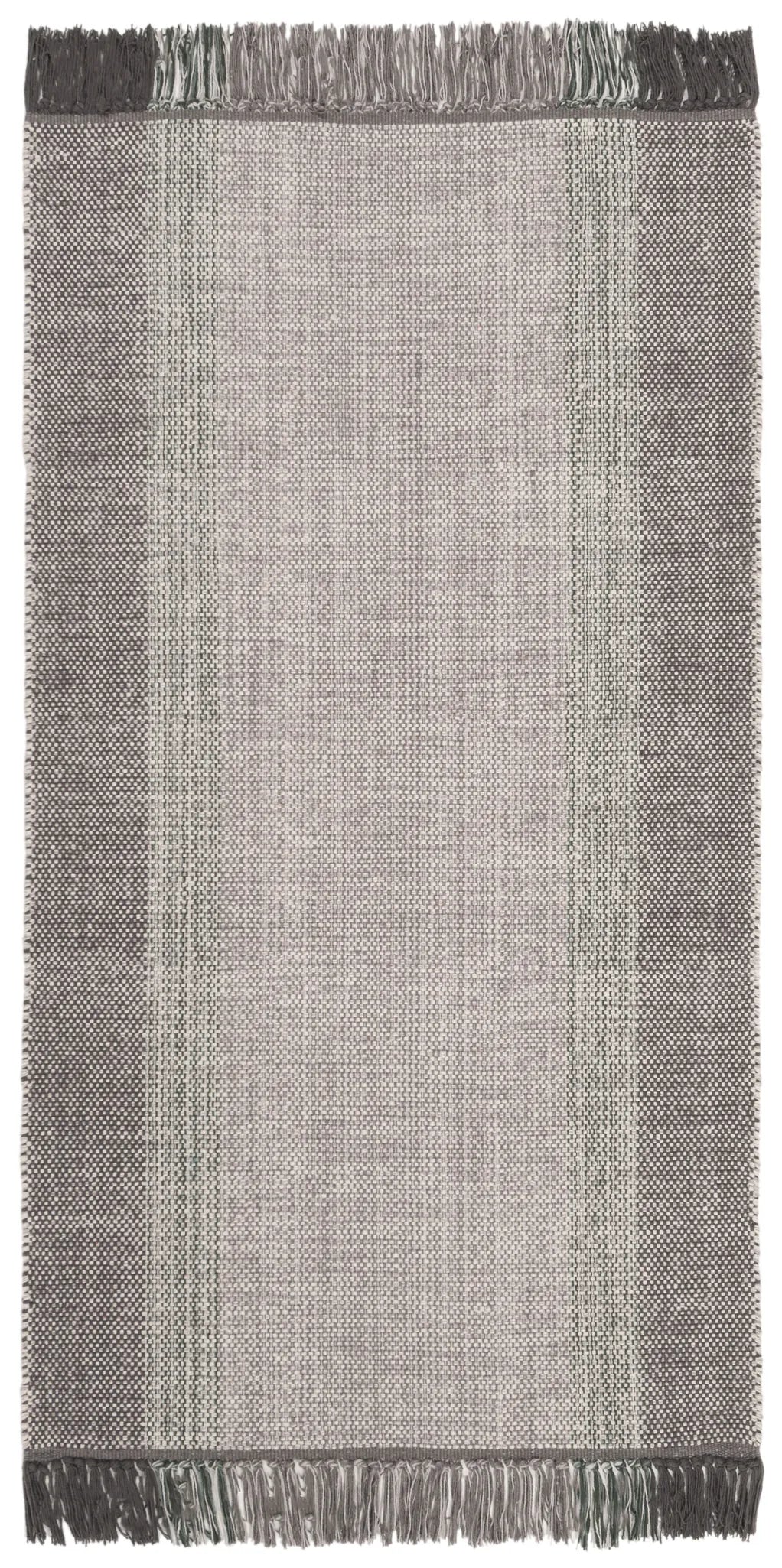 Safavieh Montauk 2'-0" x 3'-0" Rug in Green / Grey