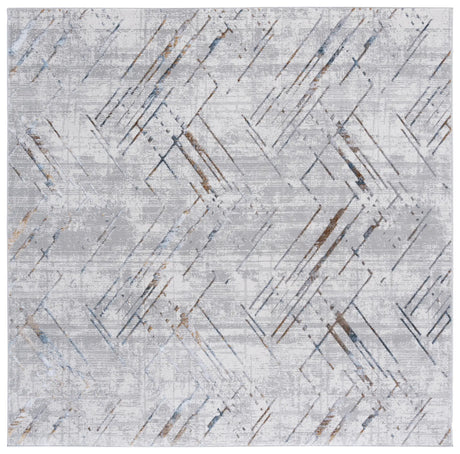 Safavieh Sonoma 6'-7" x 6'-7" Rug in Ivory / Grey