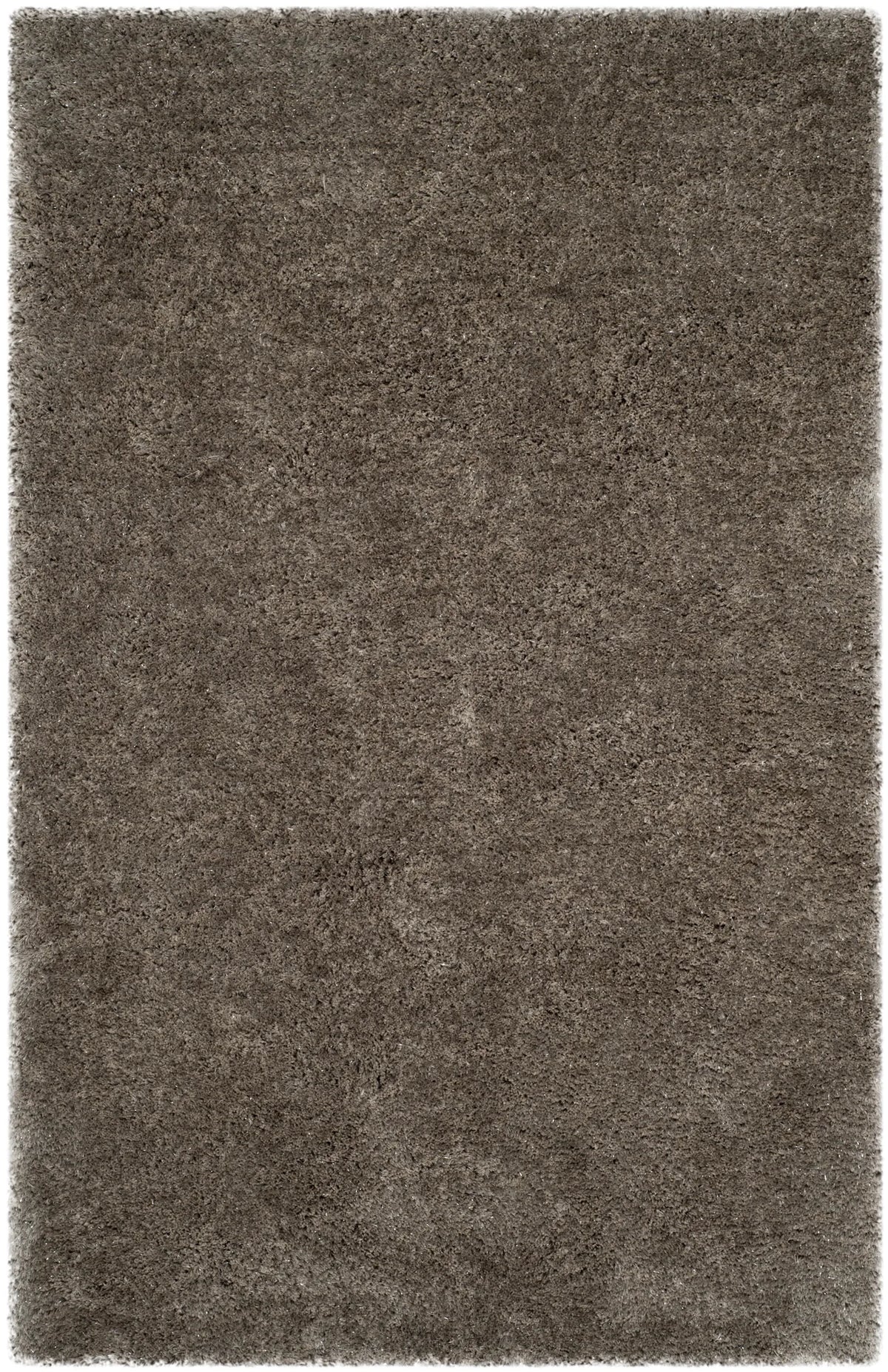 Safavieh Sg-Sbs-South Beach Shag 4'-0" x 6'-0" Rug in Silver