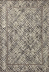 Loloi Rainier Rai-10 Ivory/Charcoal Rug - main flat