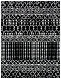 Safavieh Tulum 10'-0" x 13'-0" Rug in Black / Ivory