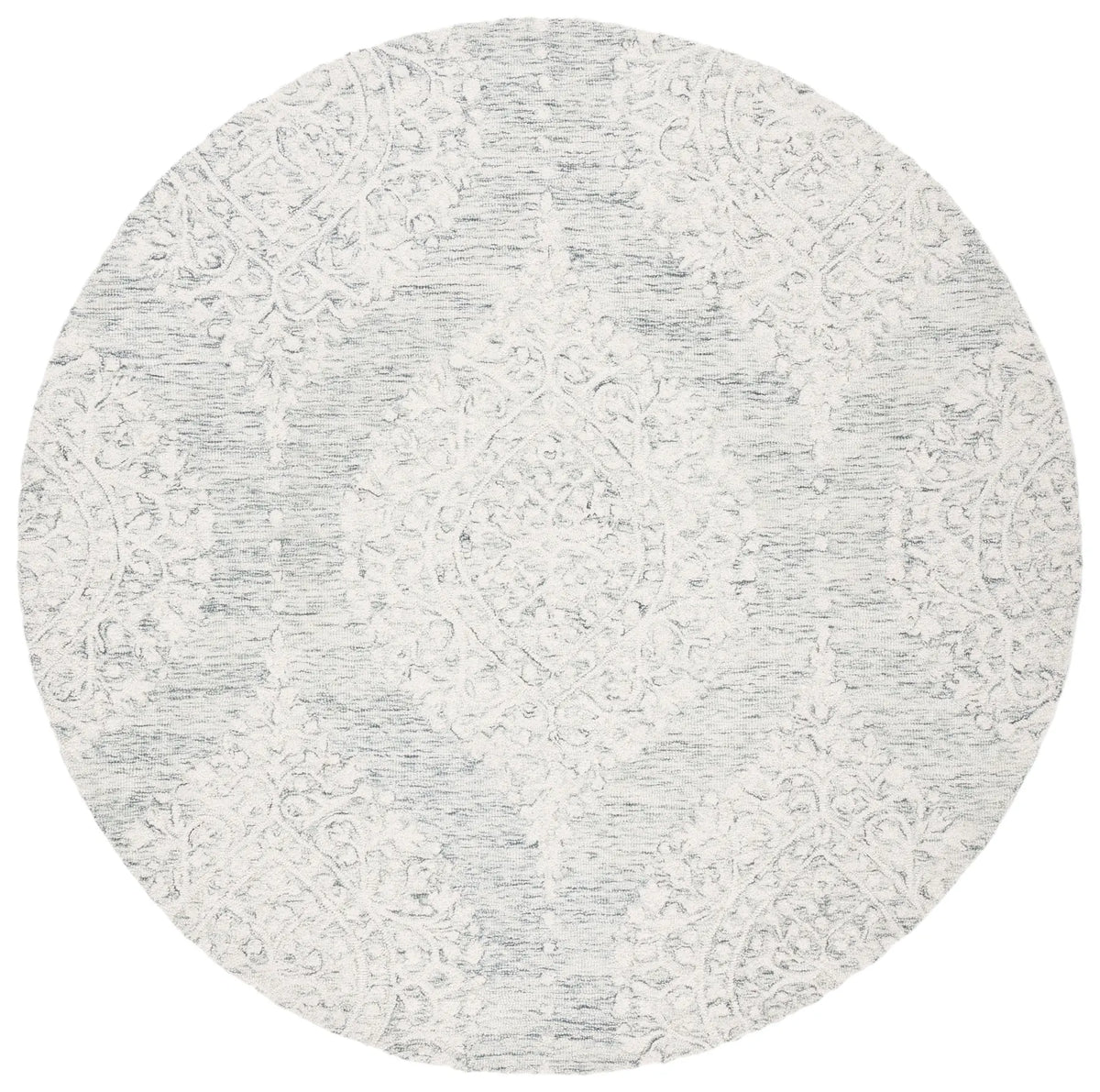 Safavieh Metro 6'-0" x 6'-0" Rug in Grey / Ivory