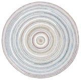 Safavieh Cape Cod 5'-0" x 5'-0" Rug in Ivory / Pink