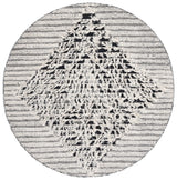 Safavieh Vermont 6'-0" x 6'-0" Rug in Ivory / Black