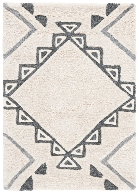 Safavieh Casablanca 2'-0" x 3'-0" Rug in Ivory / Grey