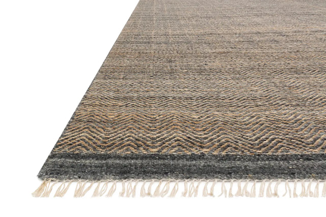 Loloi Omen Ome-01 Ink Rugs - rug corner
