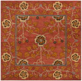 Safavieh Heritage 6'-0" x 6'-0" Rug in Red / Multi