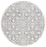 Safavieh Metro 6'-0" x 6'-0" Rug in Light Blue / Ivory