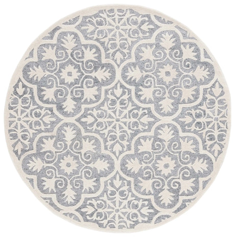 Safavieh Metro 6'-0" x 6'-0" Rug in Light Blue / Ivory