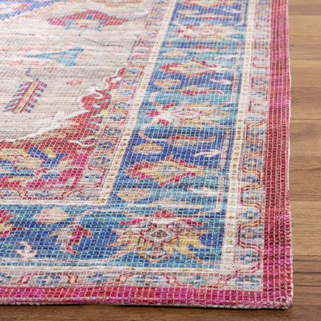 Safavieh Saffron 4'-0" x 6'-0" Rug in Rust / Ivory