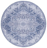 Safavieh Tucson 6'-0" x 6'-0" Rug in Navy / Grey