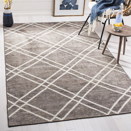 Safavieh Stone Wash 5'-0" x 8'-0" Rug in Dark Grey