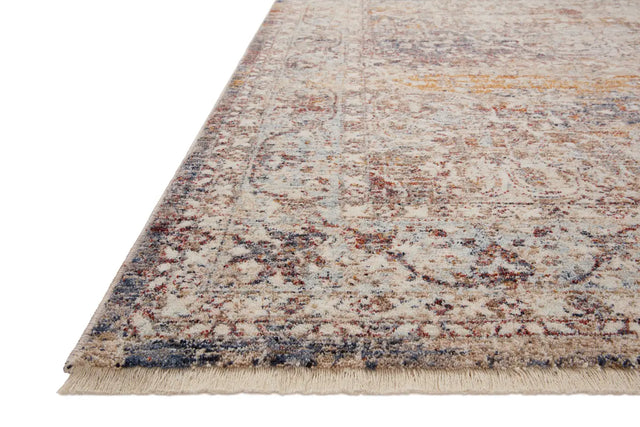 Loloi Sorrento Sor-04 Natural/Multi Rug - rug corner