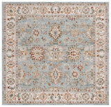 Safavieh Hamilton 6'-7" x 6'-7" Rug in Blue / Ivory