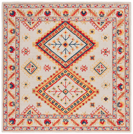 Safavieh Aspen 7'-0" x 7'-0" Rug in Ivory / Multi