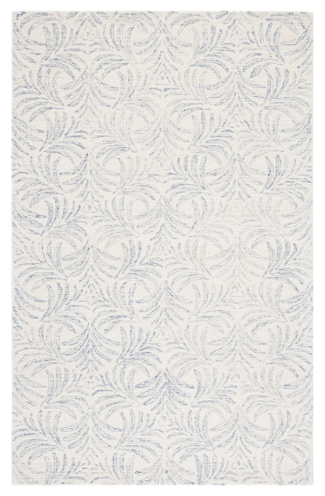Safavieh Martha Stewart 300 4'-0" x 6'-0" Rug in Ivory / Blue